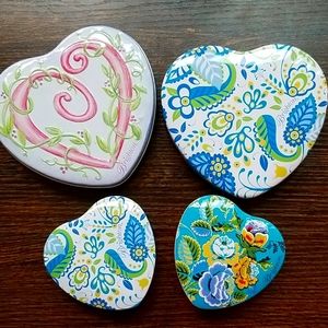 4 Brighton Jewelry Tins